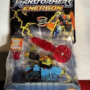 New 2003 Transformers Energon “Signal Flare” Figure Robot Hasbro NOS 12” X 7.5”
